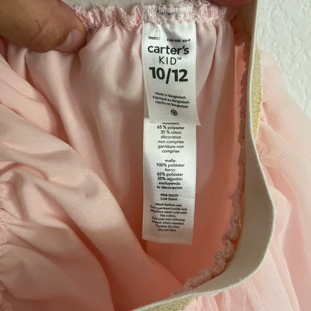 Oshkosh B’gosh Girls Embroidered Flower Tulle Skirt